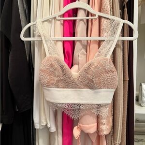 Lace Bralette Crop Top